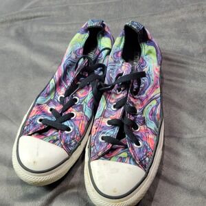 Converse Chuck Taylor All Star Low Top Swirl Print Sneakers Women's Size 6.5